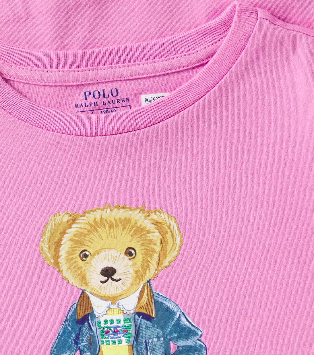 Polo Bear ruffled cotton jersey dress | Polo Ralph Lauren Kids