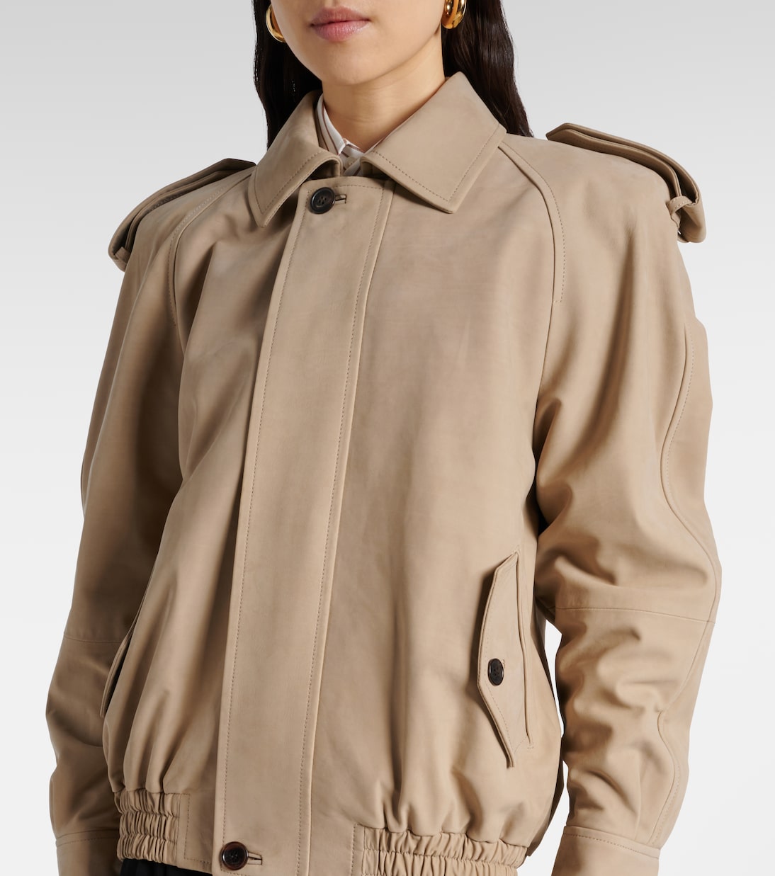 Giacca in pelle | Saint Laurent