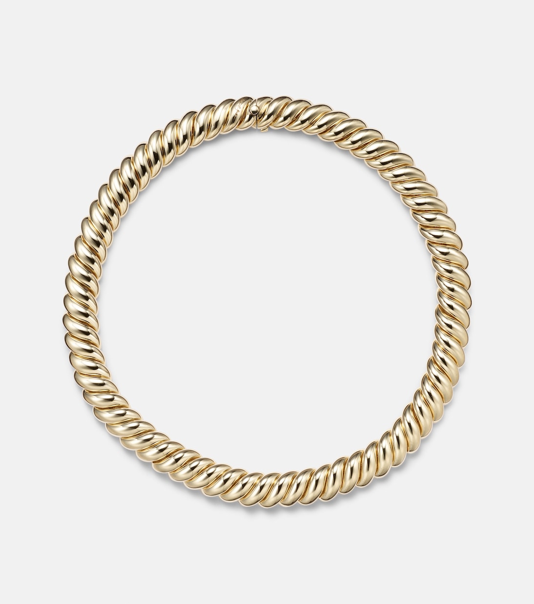 Sculpted Cable 18kt gold necklace | David Yurman