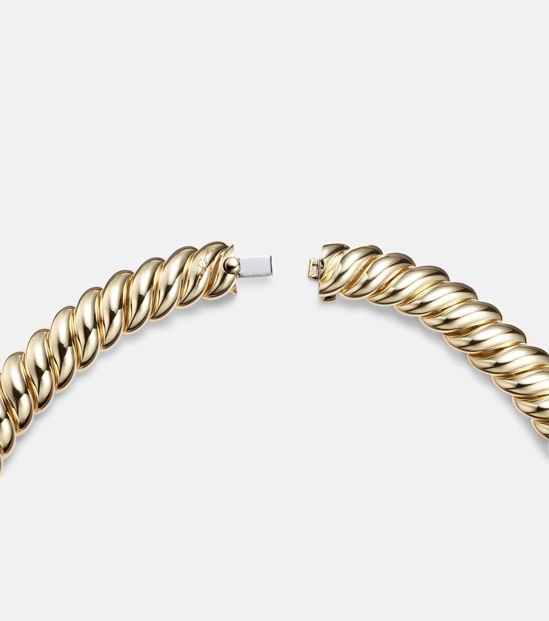 Sculpted Cable 18kt gold necklace | David Yurman