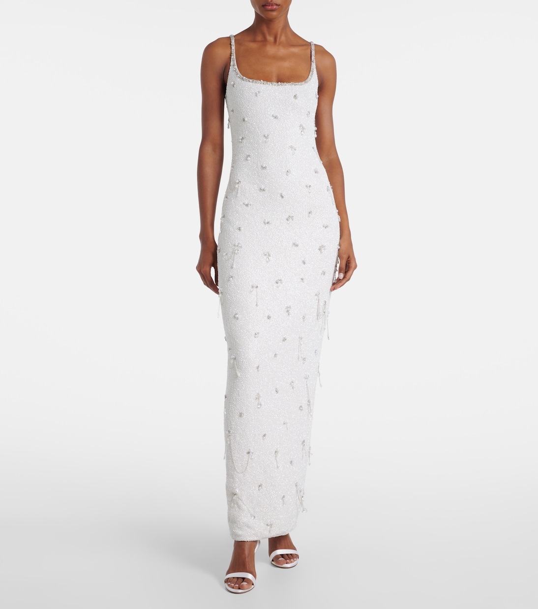 Verziertes Maxikleid Droplet | Clio Peppiatt