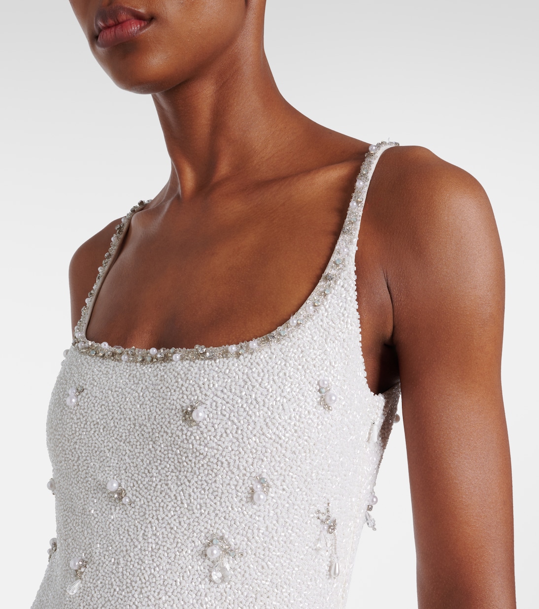 Verziertes Maxikleid Droplet | Clio Peppiatt