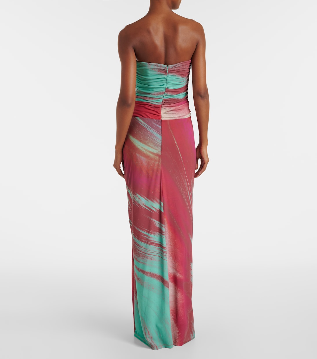 Bedrucktes Maxikleid Emma aus Jersey | Simkhai