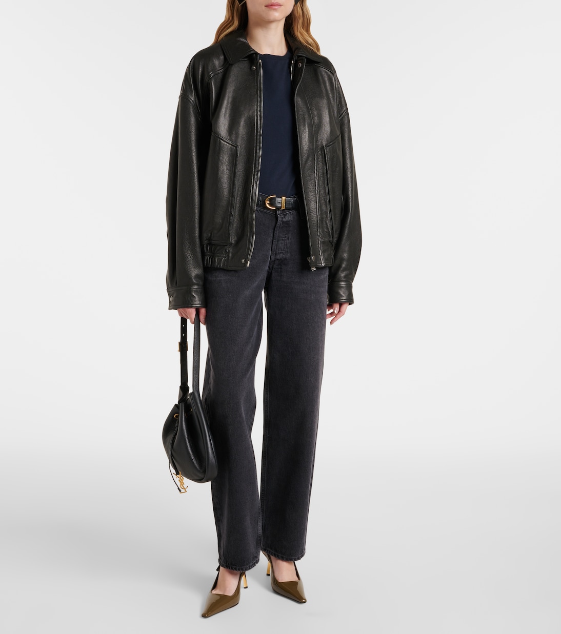 T-Shirt Adine Shrunken aus Baumwoll-Jersey | Agolde