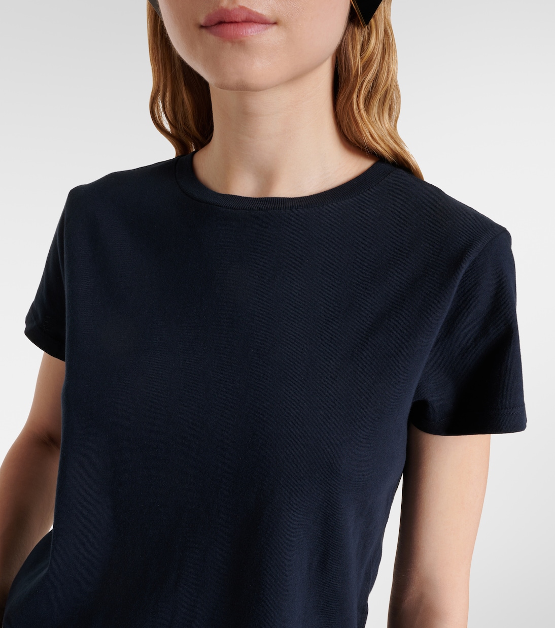 T-Shirt Adine Shrunken aus Baumwoll-Jersey | Agolde