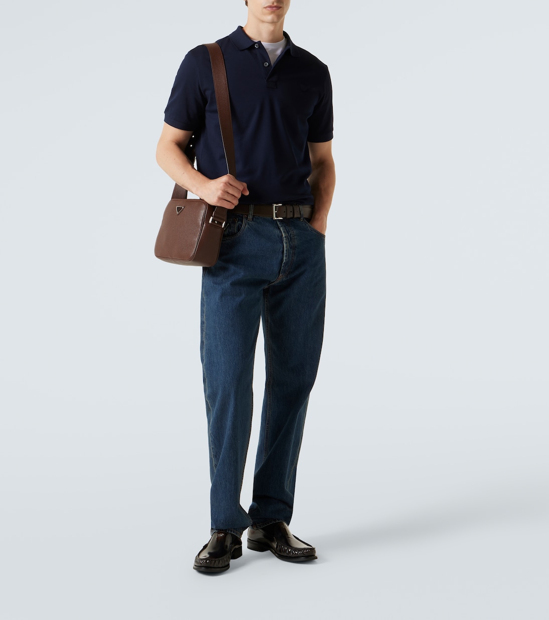 Crossbody Bag aus Leder | Prada