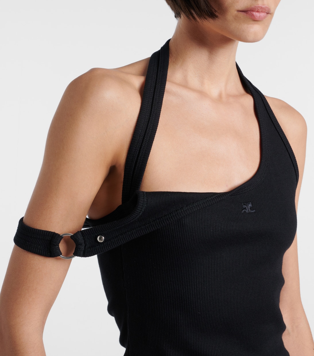 Top Unrobed 90's en coton | Courrèges