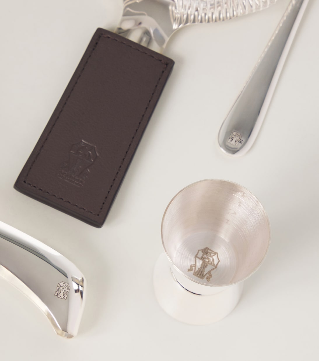Steel cocktail set | Brunello Cucinelli