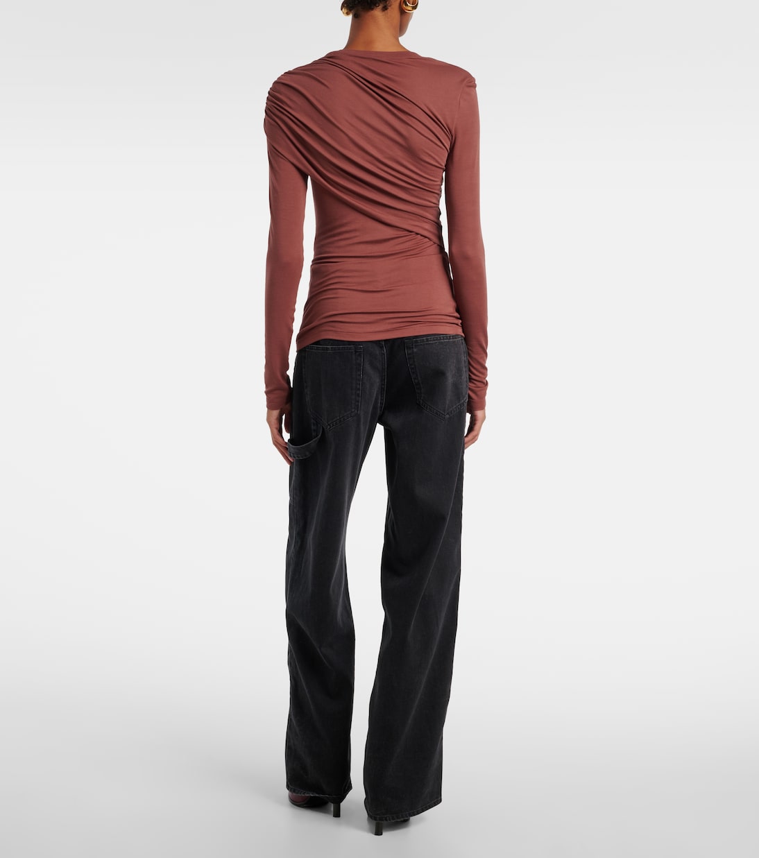 Dressi draped jersey top | Marant Etoile
