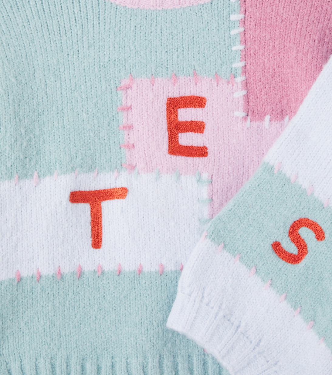 Logo patchwork sweater | Stella McCartney Kids
