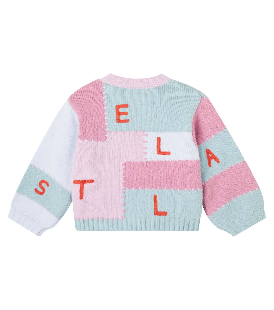 Logo patchwork sweater | Stella McCartney Kids