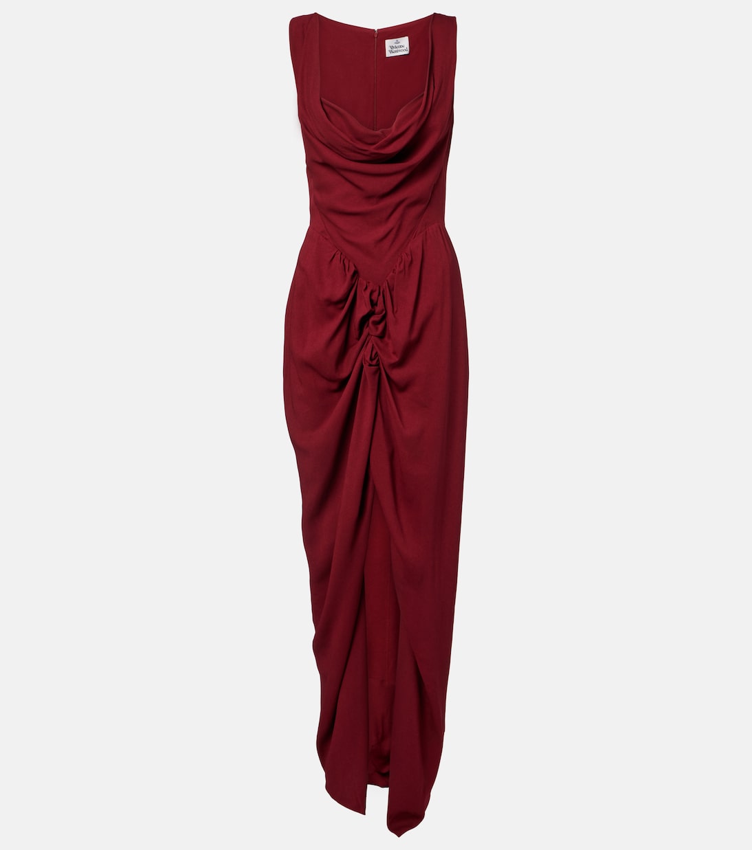 Panther draped crêpe gown | Vivienne Westwood