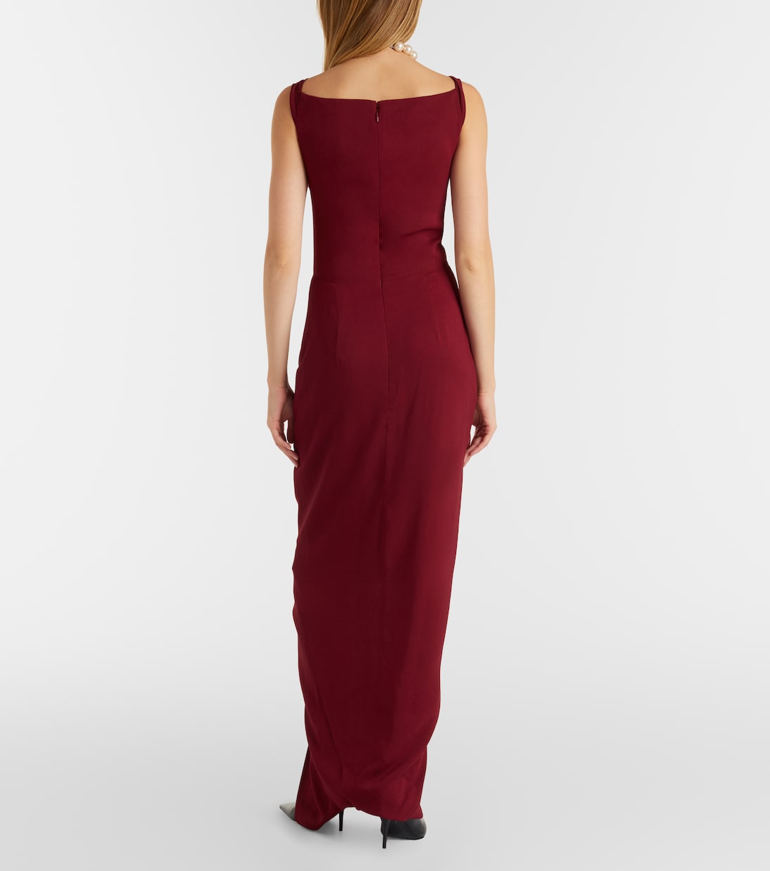 Panther draped crêpe gown | Vivienne Westwood