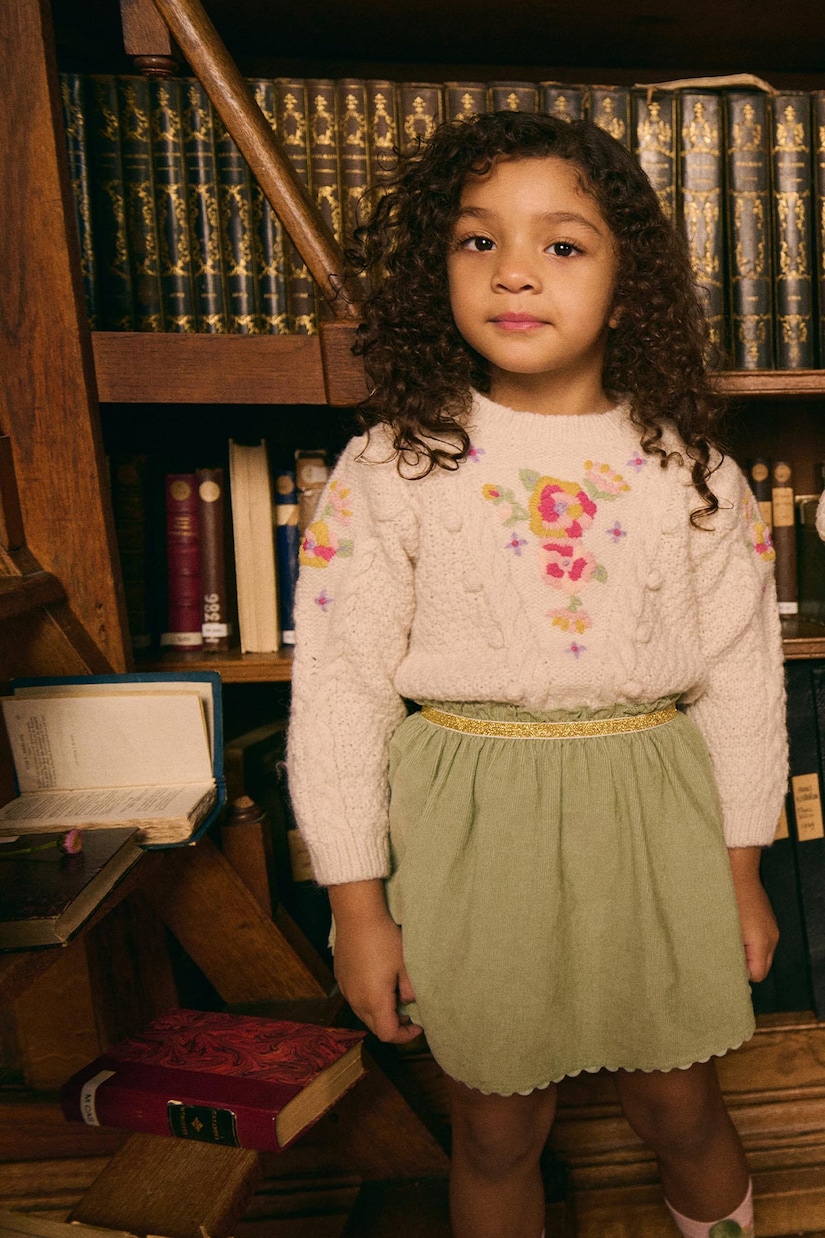 Cephee cotton corduroy skirt | Louise Misha