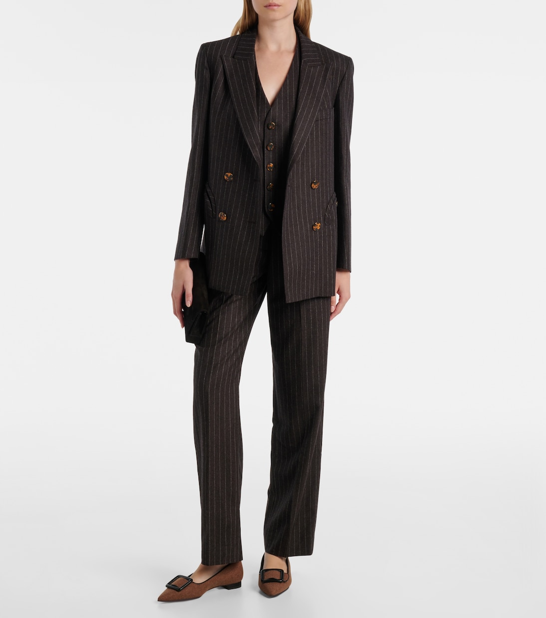 Maysale buckled ballet flats | Manolo Blahnik