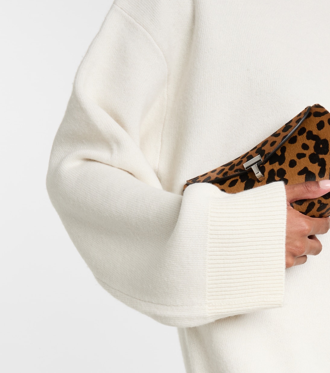 羊毛与羊绒混纺毛衣式连衣裙 | Toteme