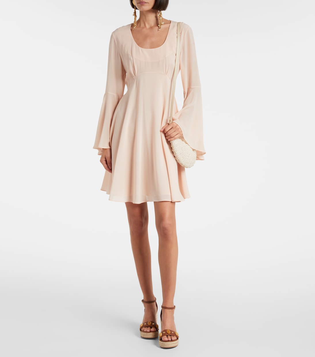 Verzierte Espadrille-Wedges aus Leder | Gianvito Rossi