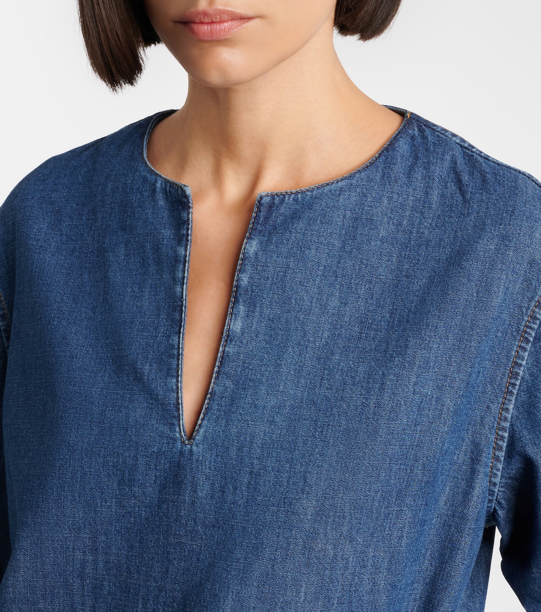 Minikleid VGold aus Chambray | Valentino