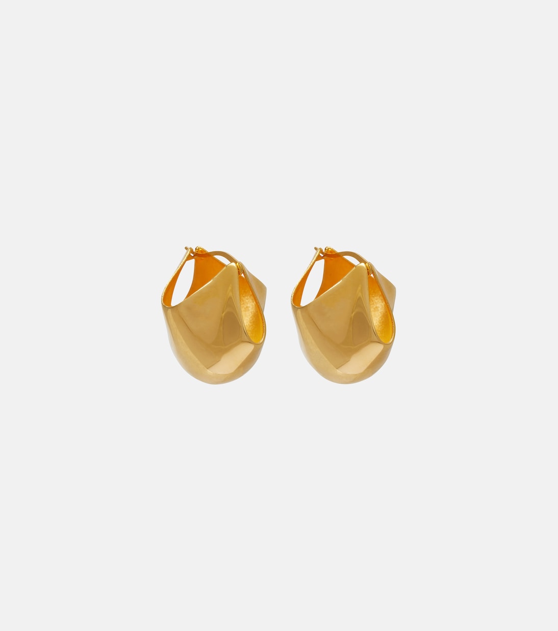 Orecchini Lotus placcati in oro 18kt | Khaite