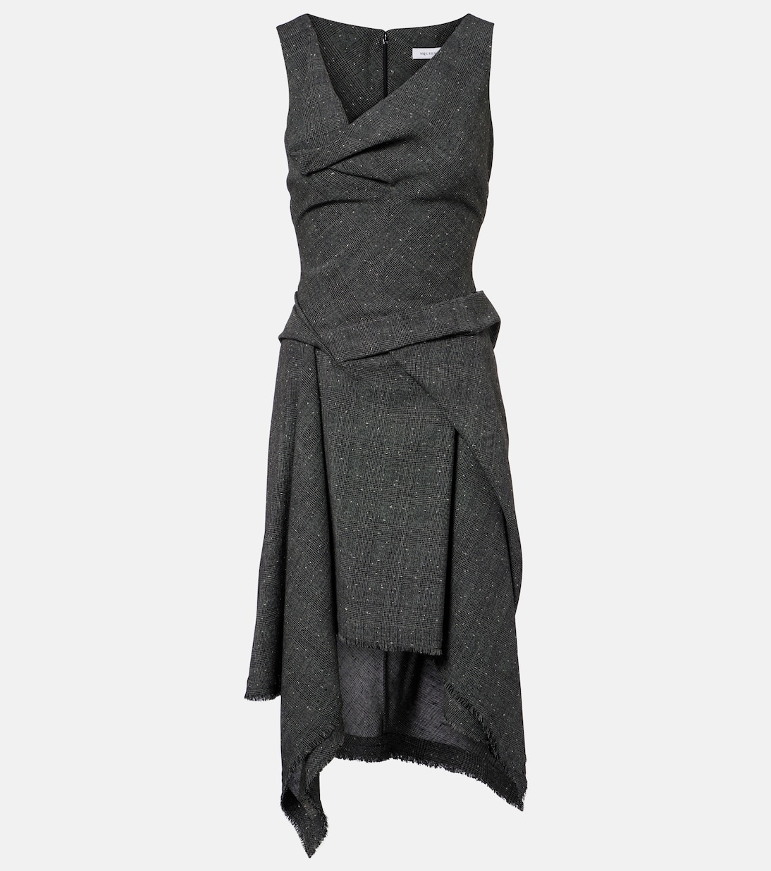 Wool midi dress | McQueen