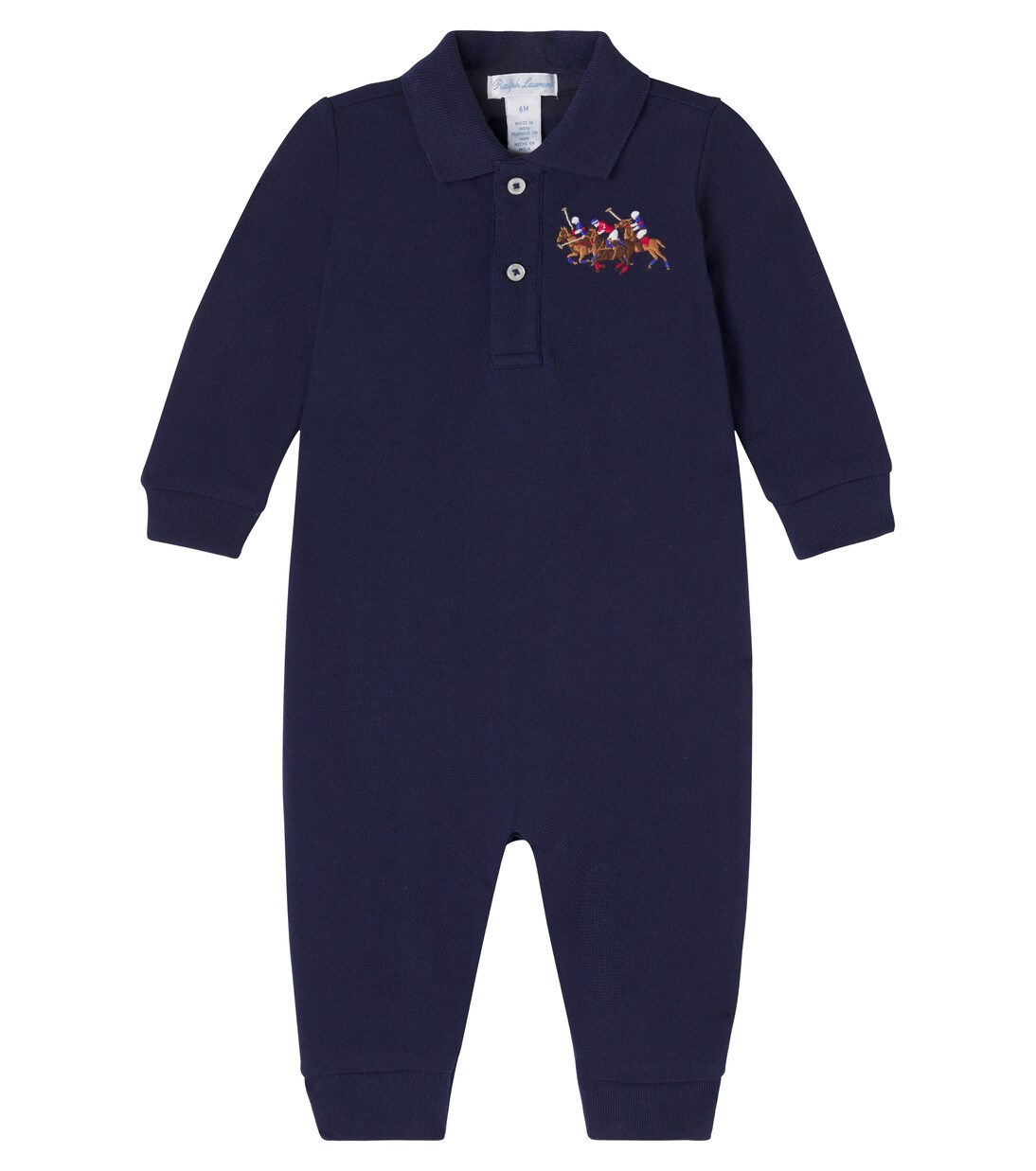 Baby embroidered cotton onesie | Polo Ralph Lauren Kids