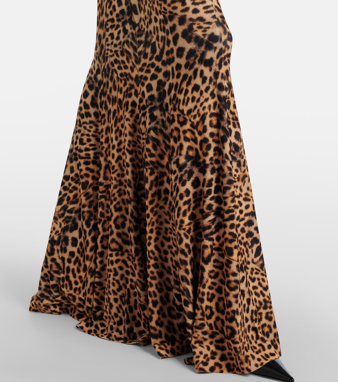 Bedruckte Robe aus Jersey | Norma Kamali