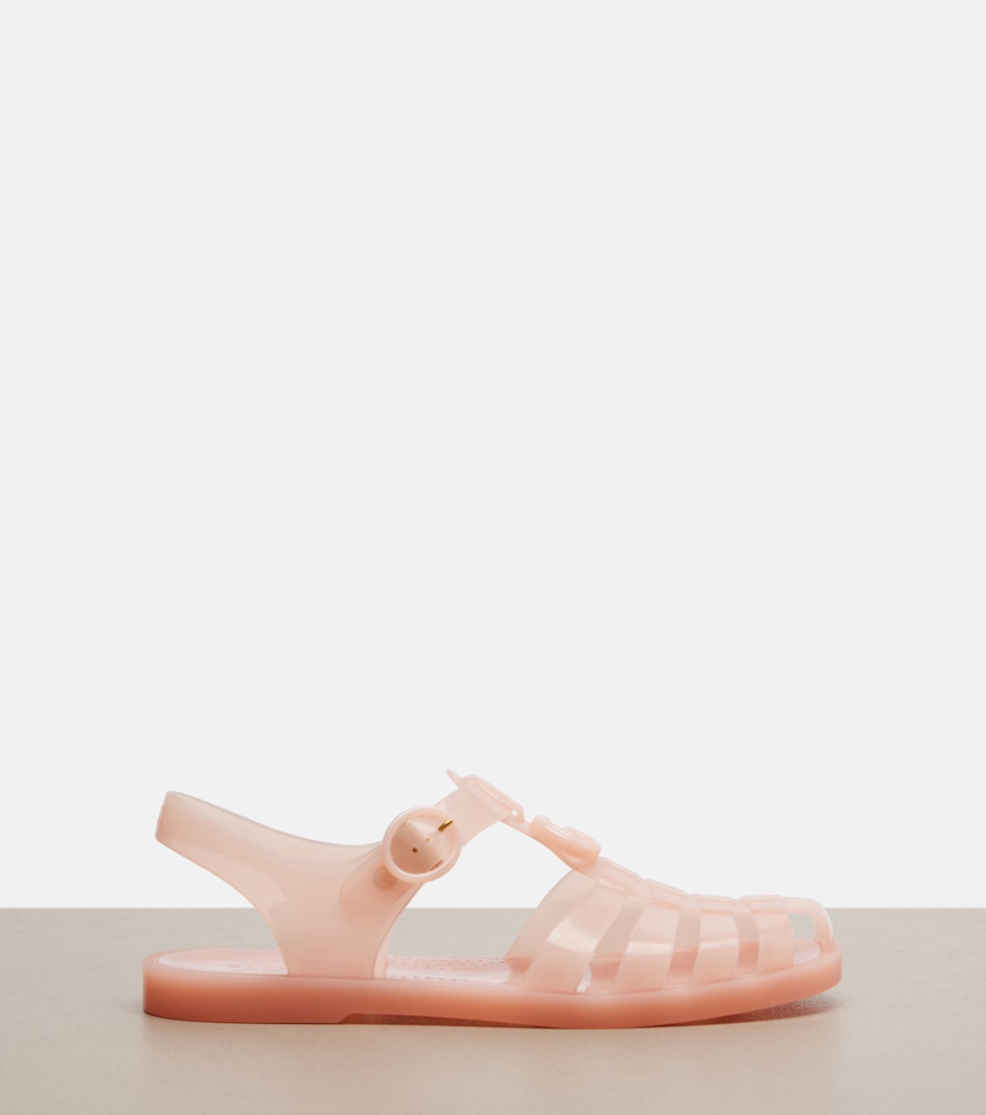 Glossy Double G fisherman sandals | Gucci