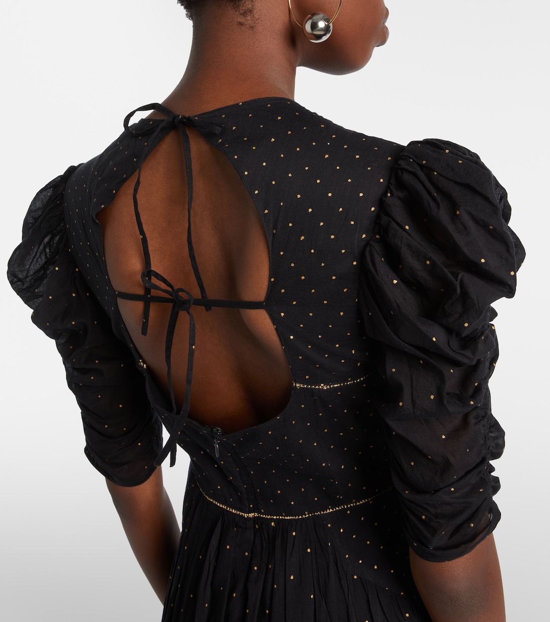 Sichene polka-dot cotton maxi dress | Marant Etoile