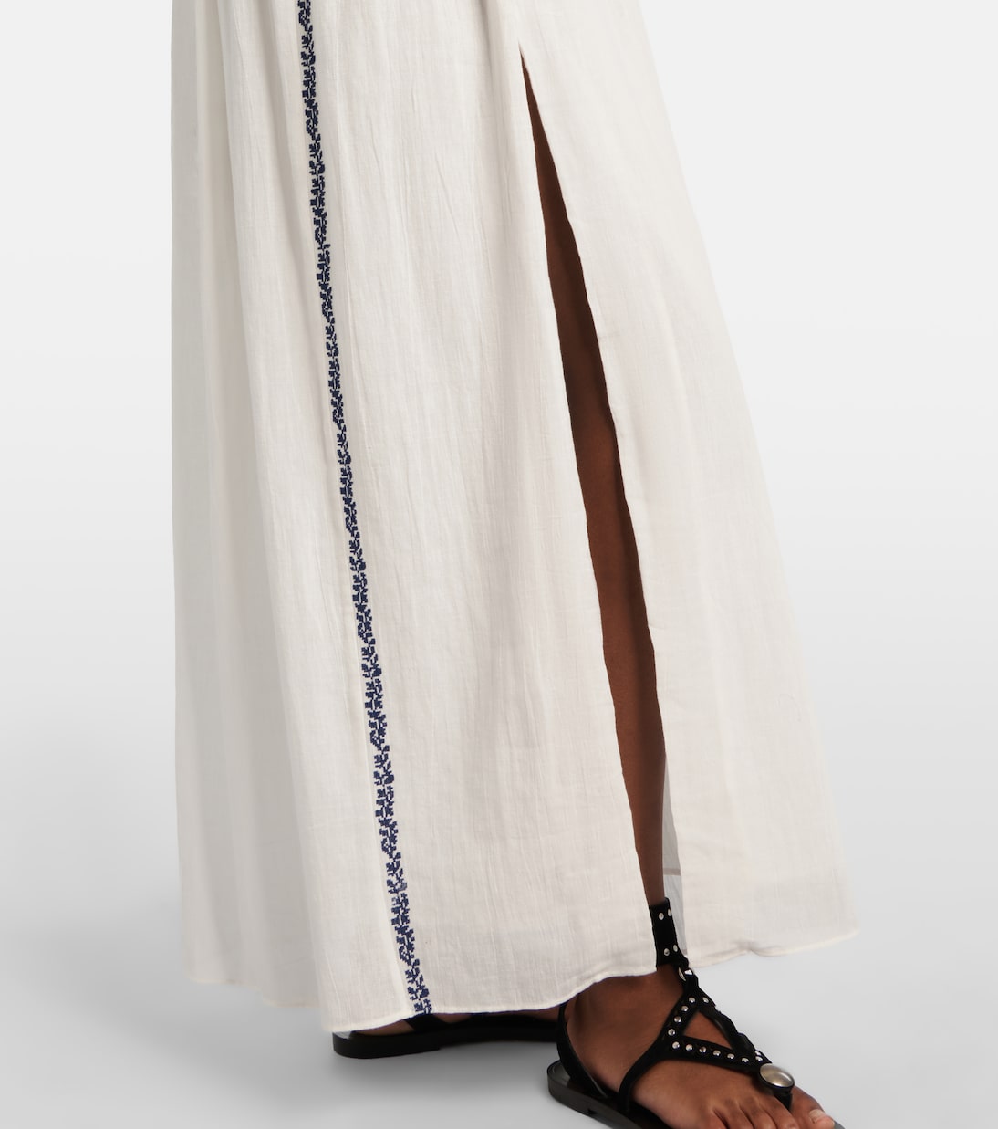 Besticktes Maxikleid Liviane aus Baumwolle | Marant Etoile