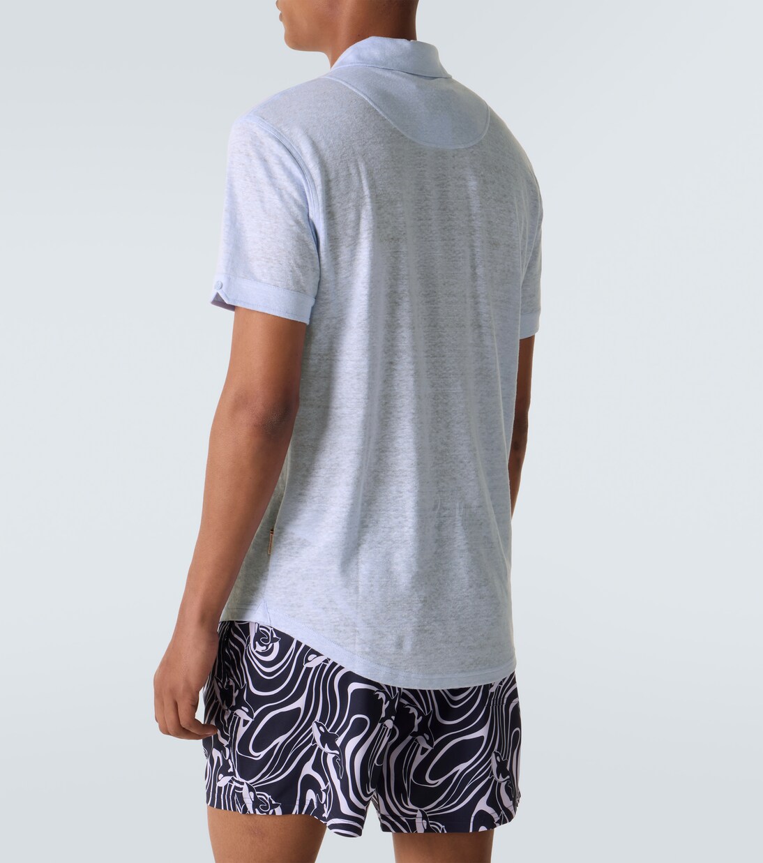 قميص بولو من الكتان Sebastian | Orlebar Brown