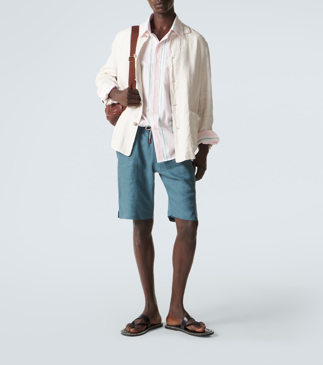 Shorts aus Leinen | Kiton