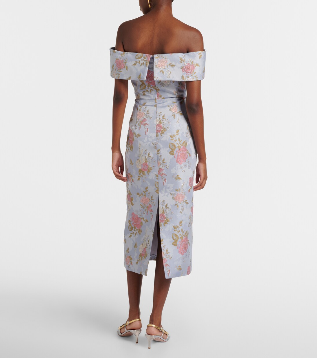 Midikleid Gloria aus Brokat | Markarian