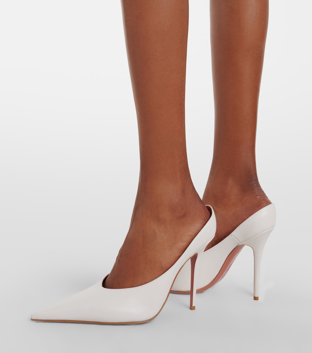 Anok leather pumps | Amina Muaddi