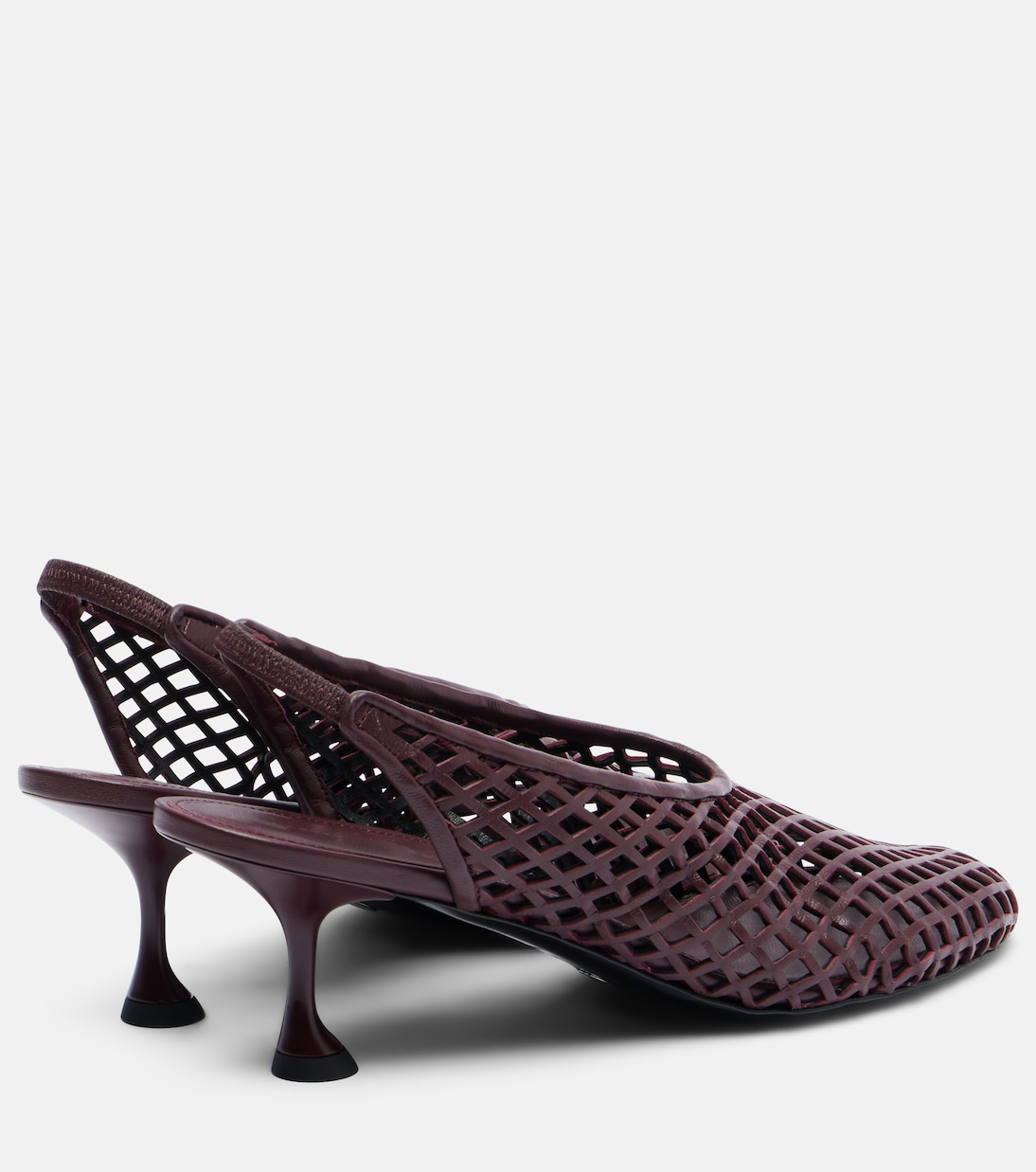 Slingback-Pumps Tee 60 aus Leder | Proenza Schouler