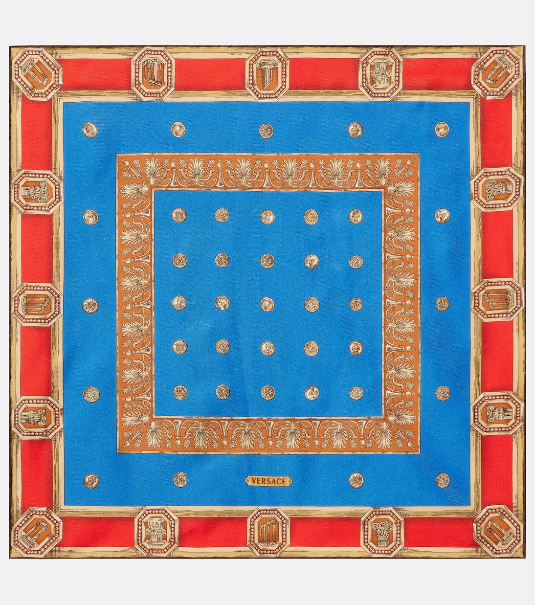 Foulard en soie imprimé | Versace