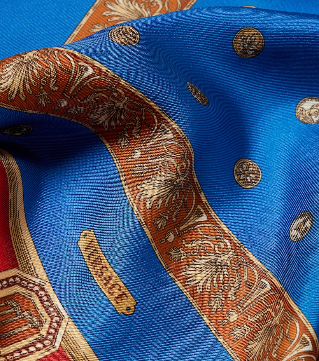 Foulard en soie imprimé | Versace