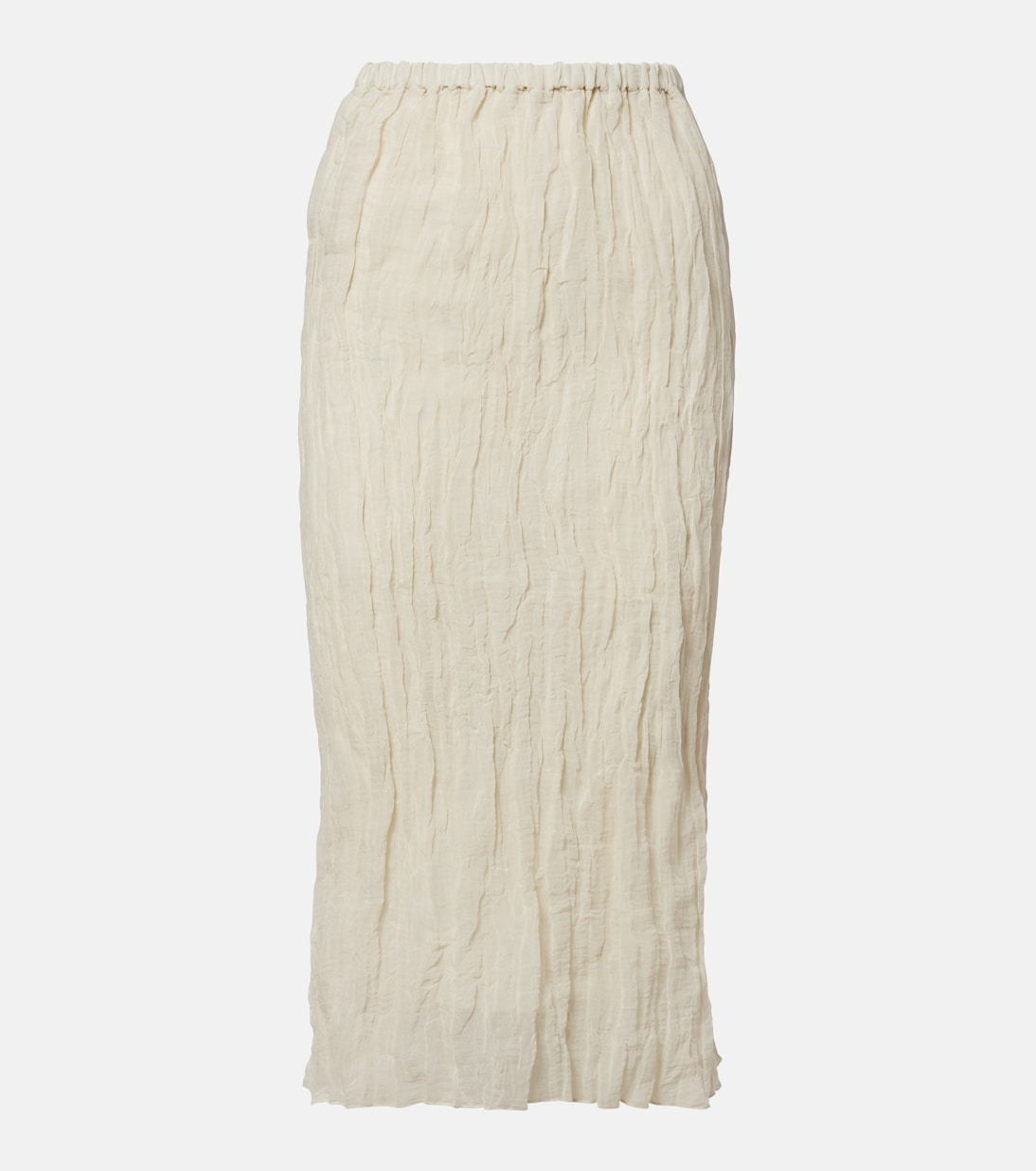 Cotton-blend midi skirt | Róhe
