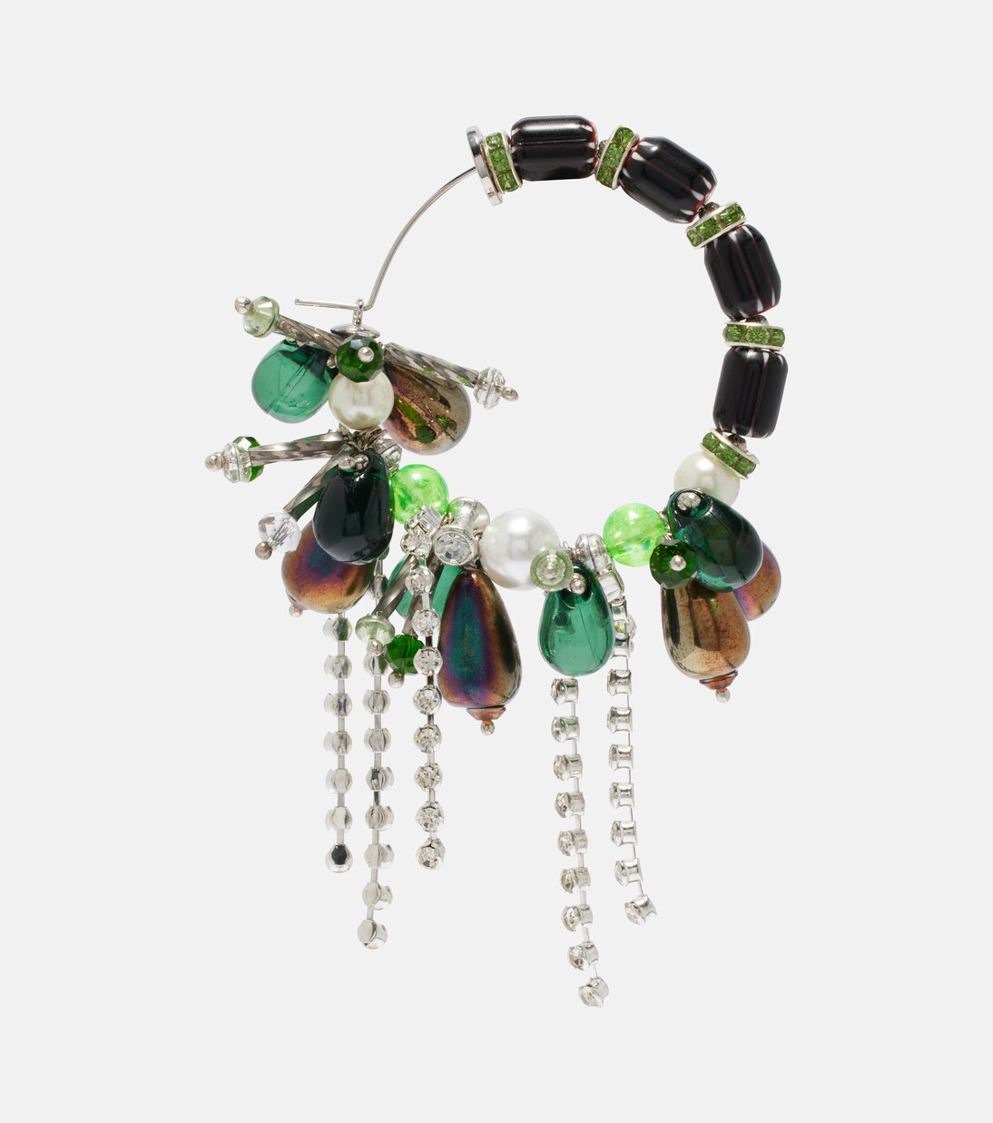 Embellished hoop earrings | Dries Van Noten