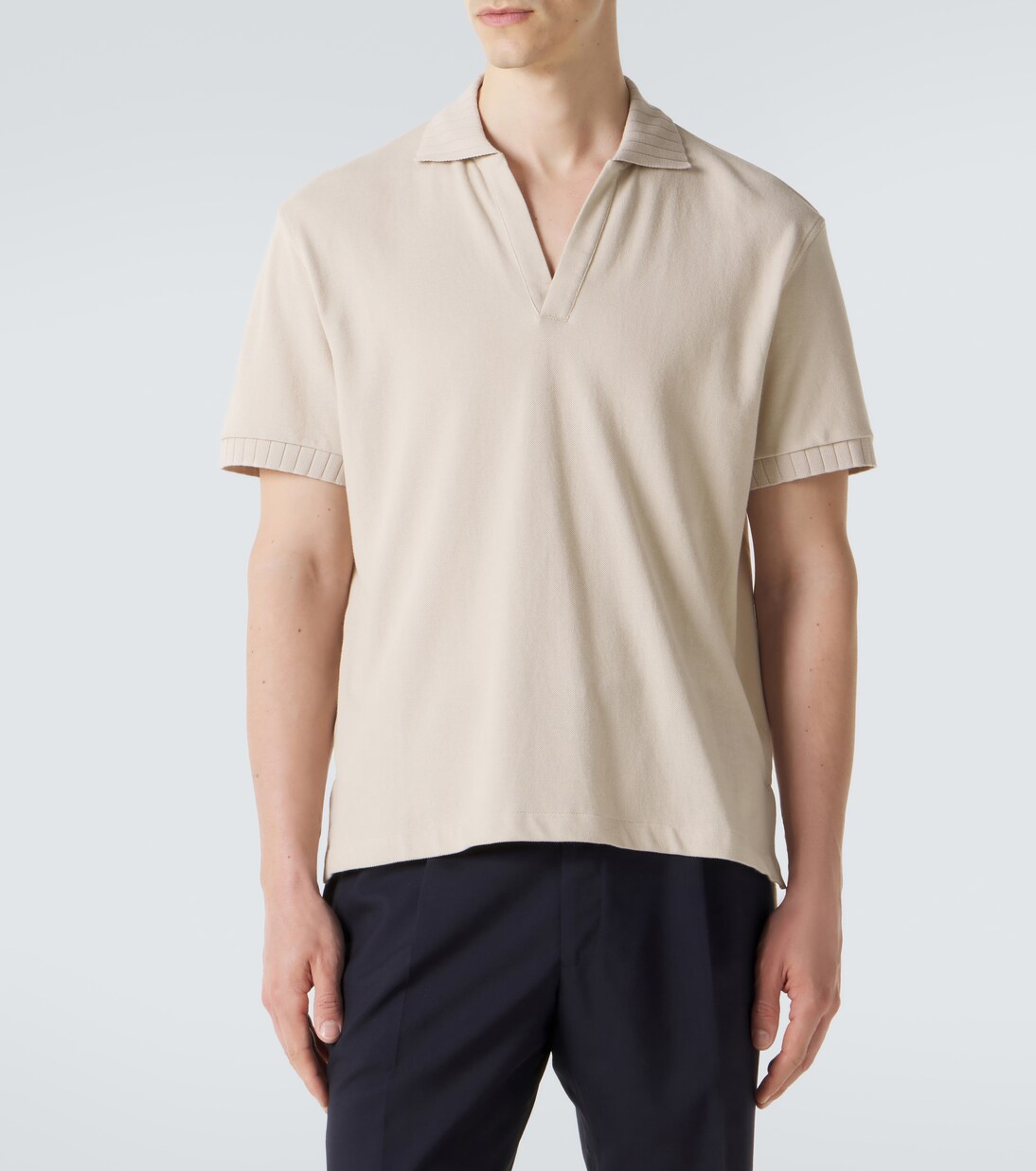 Polohemd aus Baumwolle | Stòffa