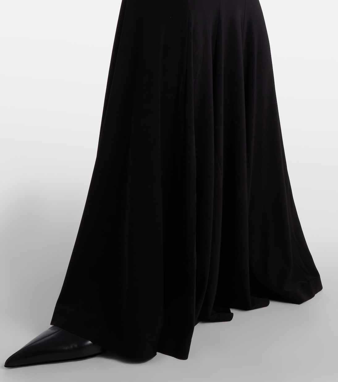 Off-Shoulder-Maxikleid aus Jersey | Norma Kamali