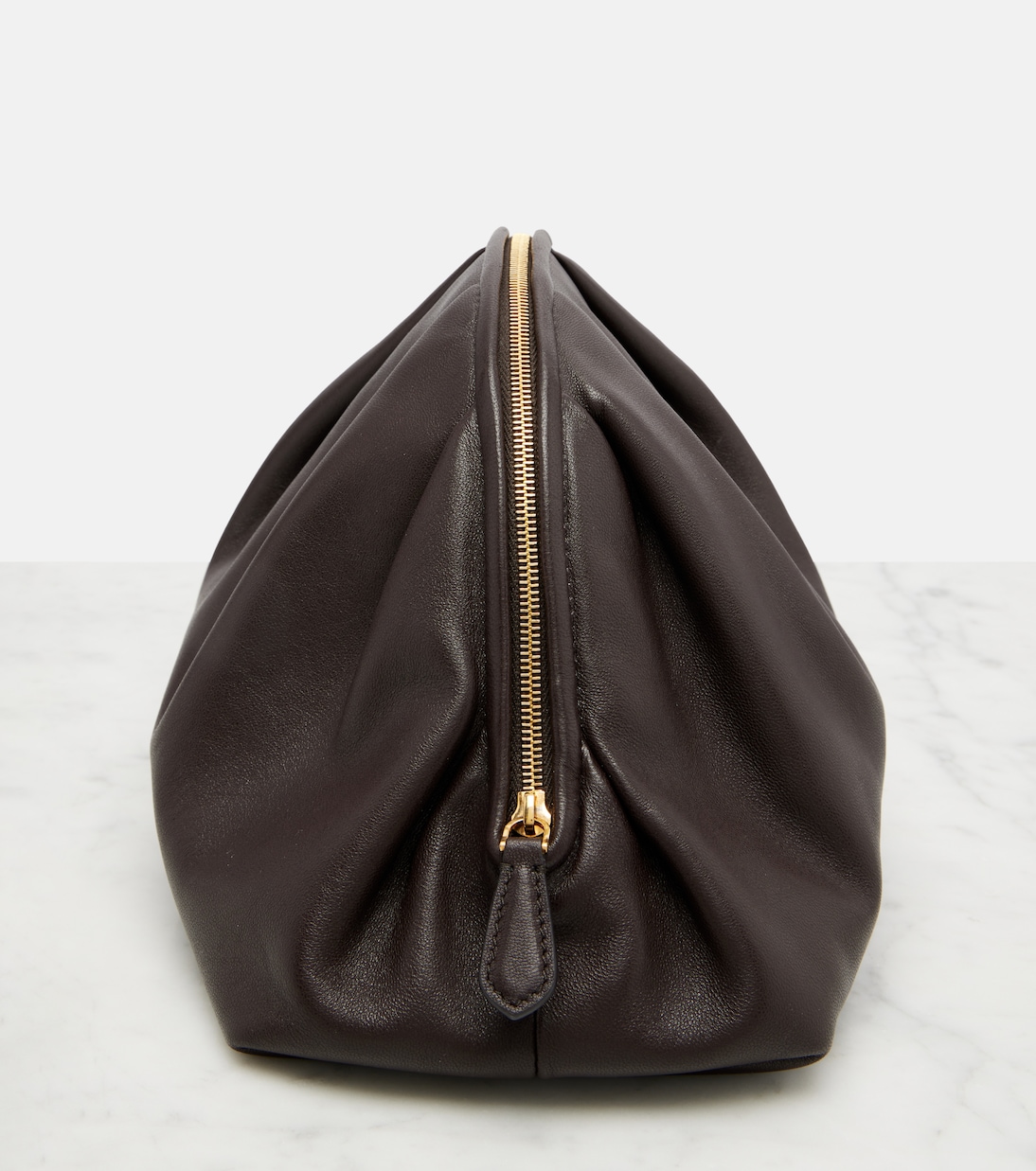 Clutch Charlotte Small in pelle | The Row