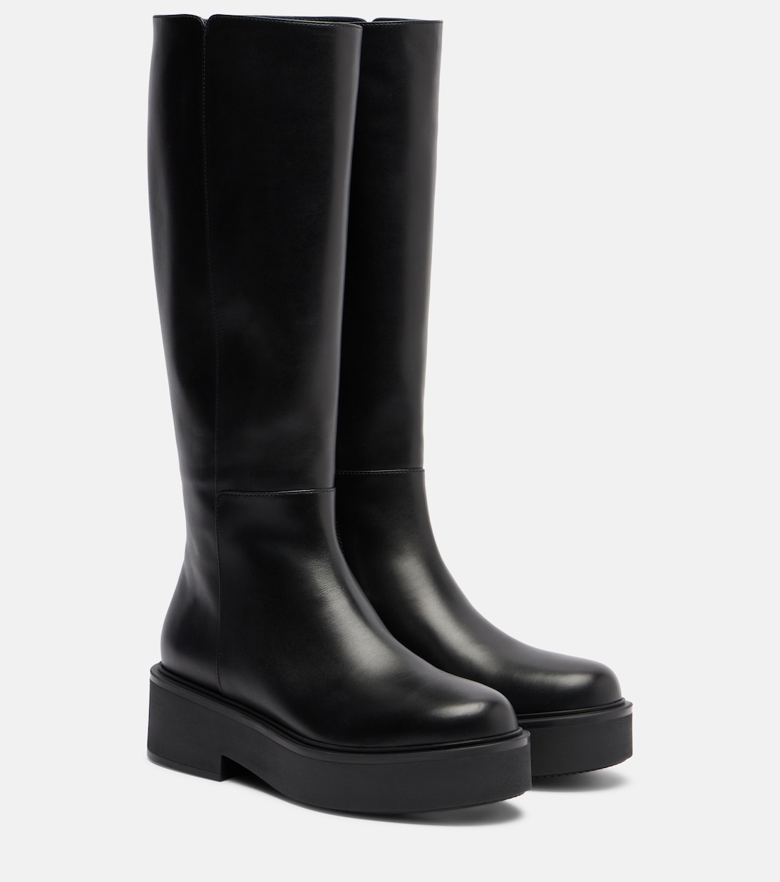 Hiro leather mid-calf boots | Gianvito Rossi
