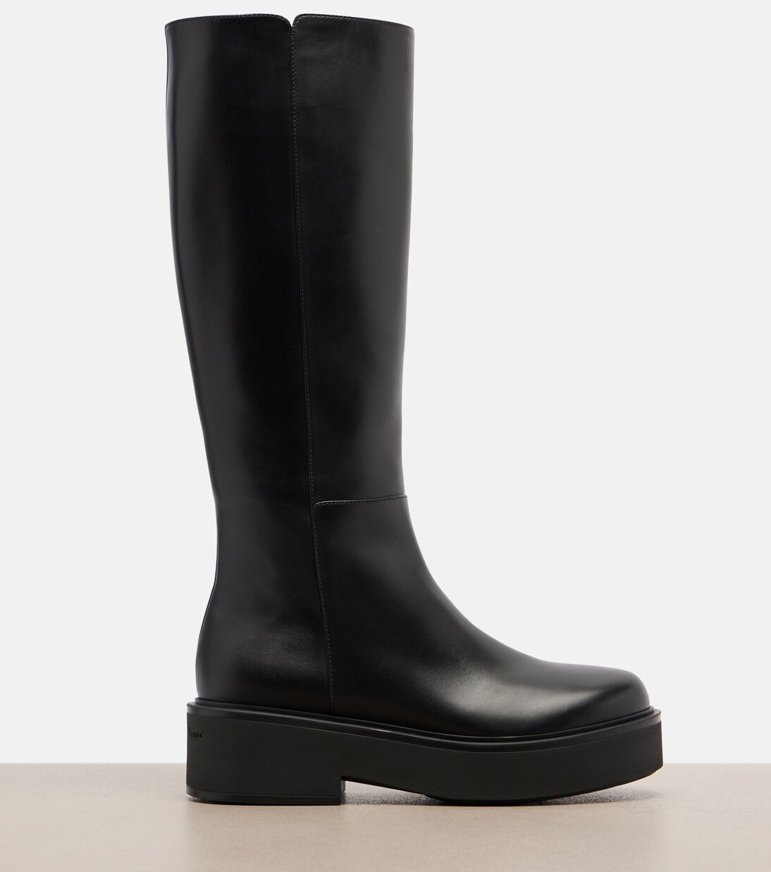 Hiro leather mid-calf boots | Gianvito Rossi