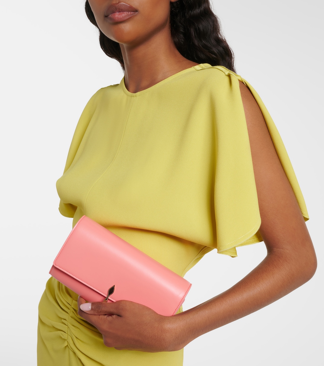 Bettina Small leather wallet on chain | Christian Louboutin