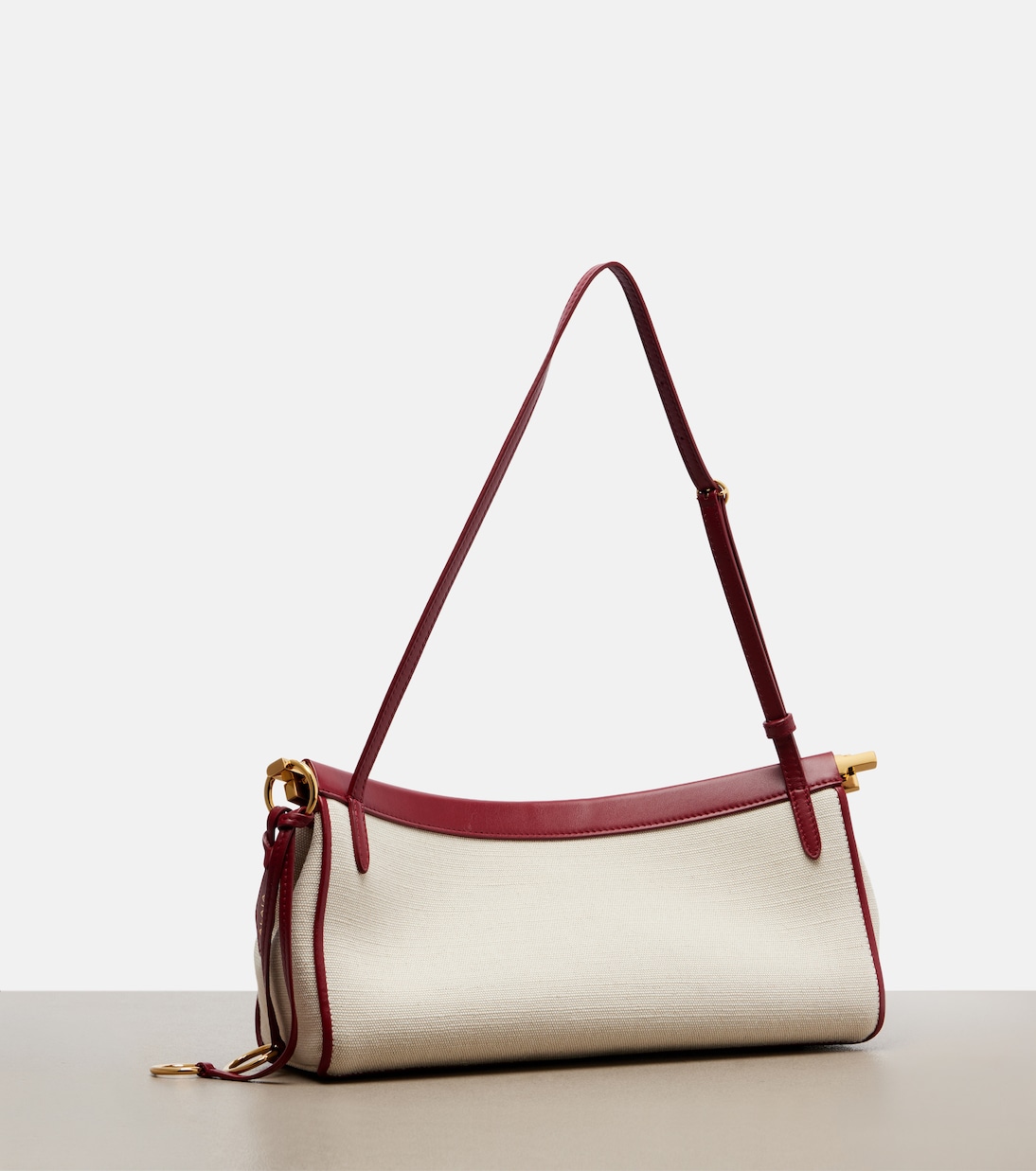Le Click Medium canvas shoulder bag | Alaïa