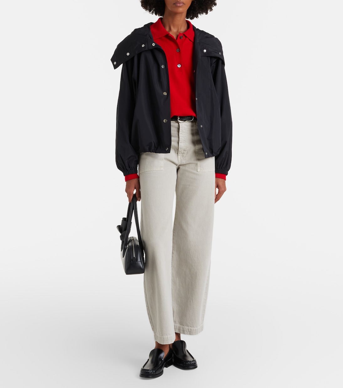 The Bow barrel-leg jeans | Frame