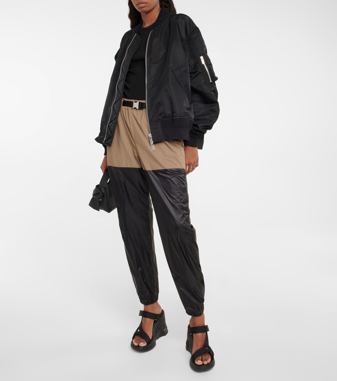 Nylon bomber jacket | Sacai