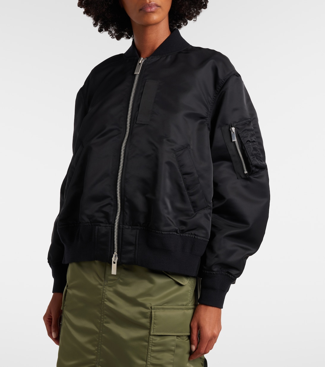 Bomber in nylon | Sacai