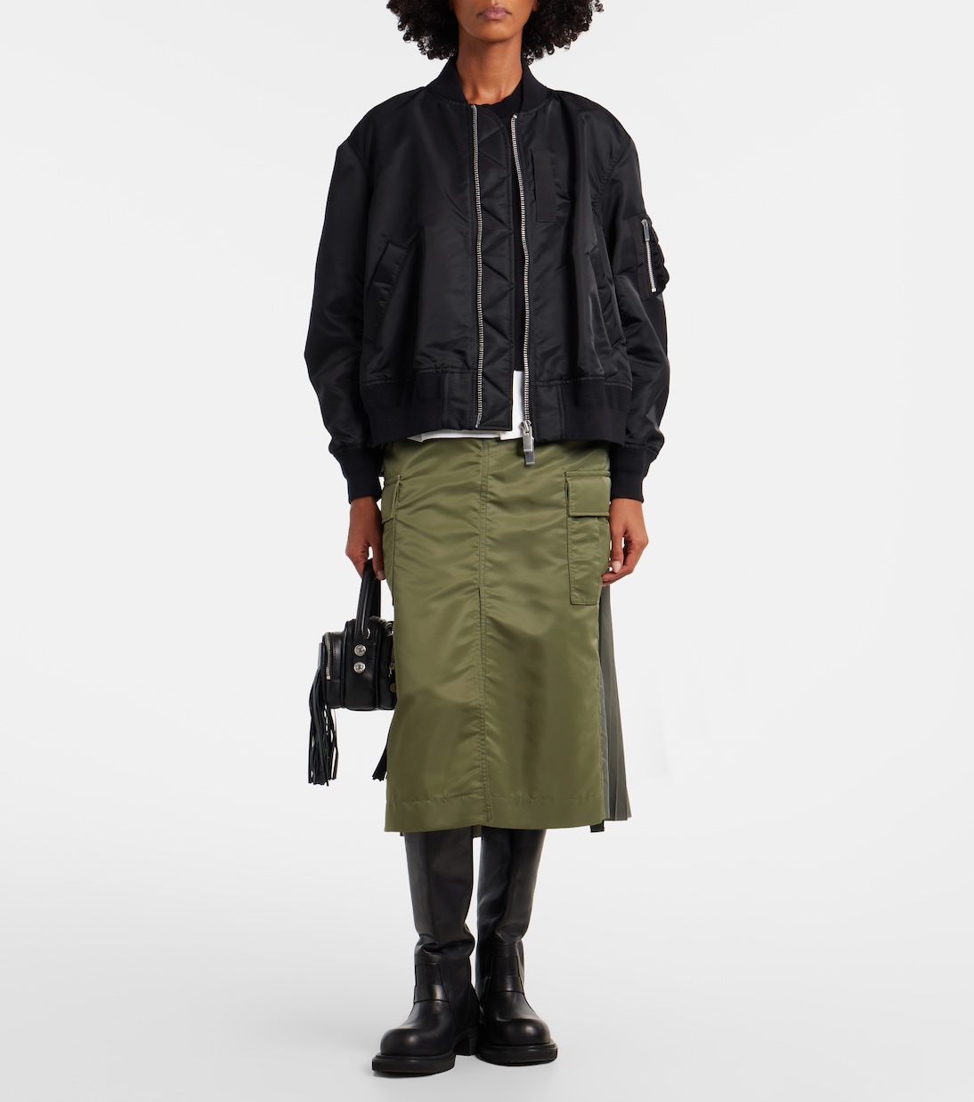 Bomber in nylon | Sacai