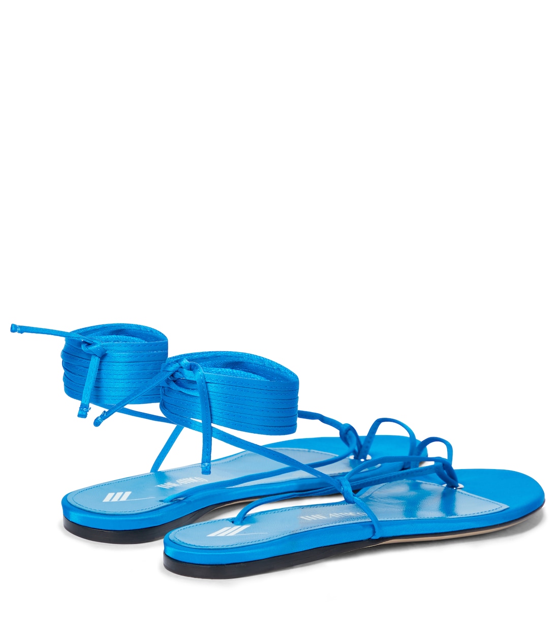 Kika satin thong sandals | The Attico